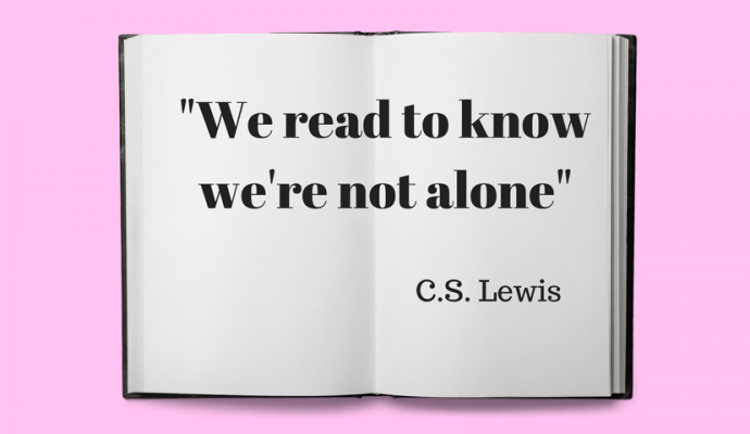 we read to know that we are not alone, C.S. Lewis